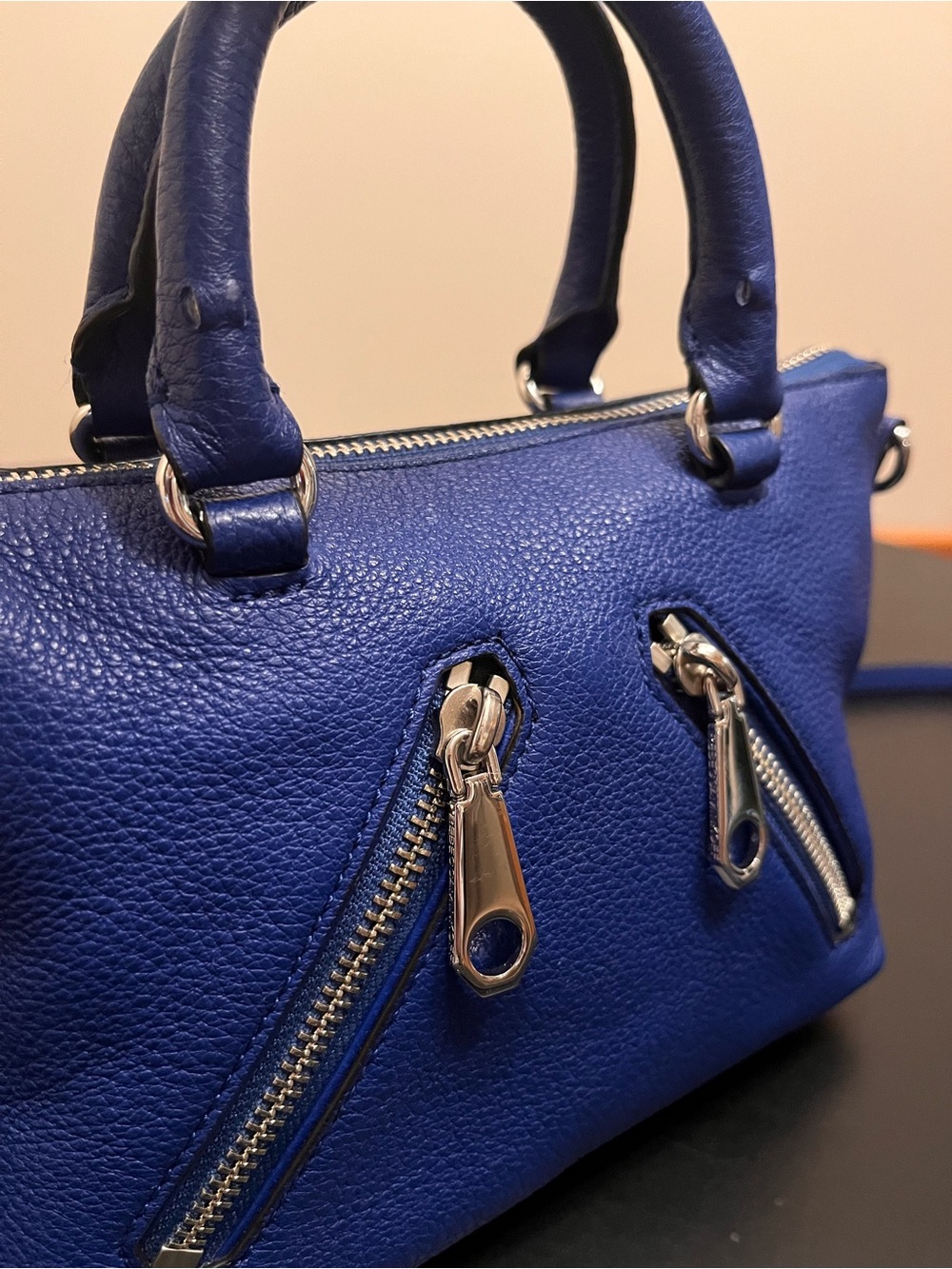 Rebecca Minkoff Mini Moto Leather Crossbody Bag 💙🦋 - Picture 12 of 13